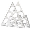 thumbnail image 1 of OnlineGymShop CB19487 Aluminum Tabletop Wine Rack Stand Holder for 6 Bottles - Silver, 1 of 5