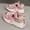Pink, variant on Women' Height Increasing Sneakers with Thick Platform Sole - Breathable Hiking Running Shoes, Low-Top Lace-Up Casual Walking for Spring Summer, Cushioned PVC Outsole for Height & -Day, Women Shoes