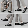 thumbnail image 5 of Mens Dress Shoes Classic Oxford Shoes Lace-up Formal Business Leather Shoes Derby Shoes, 5 of 7