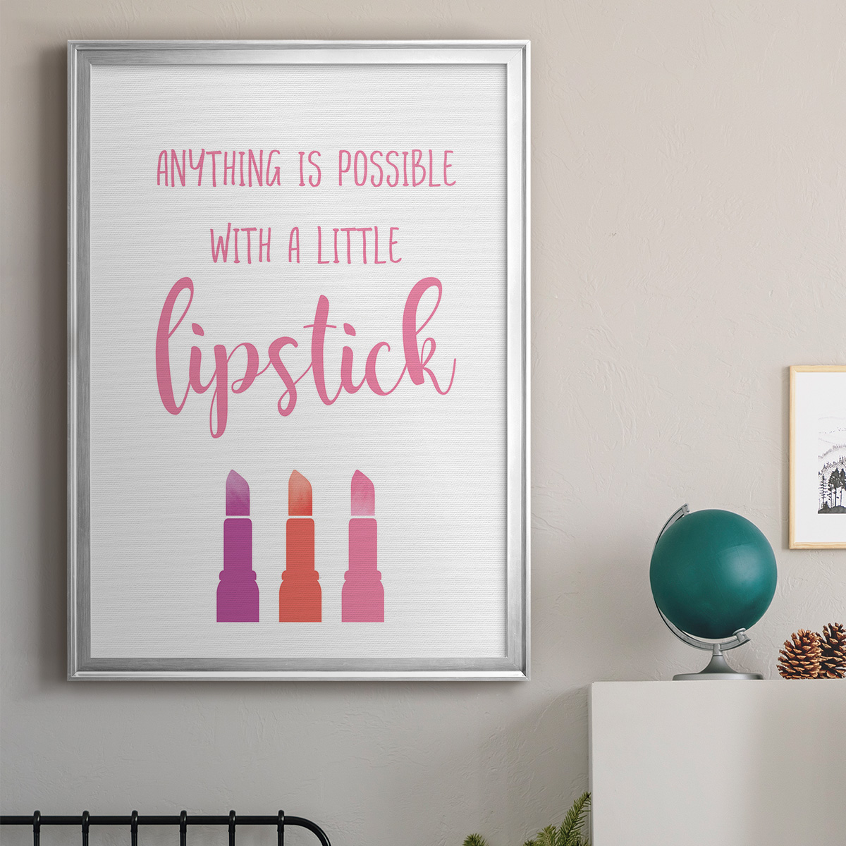 Little Lipstick Premium Classic Framed Print - Ready to Hang