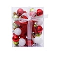 thumbnail image 1 of TheFound Christmas Balls, Solid Color Ball Decorative Artware Festival Ornament, 1 of 8