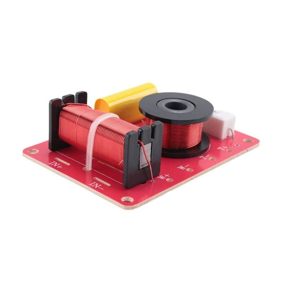130W Speaker Crossover 2 Way High-Low 8 Ohm Frequency Divider for 6 Inch Speaker