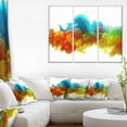 thumbnail image 2 of Impression sur toile « Colorful Ink In Water » Design Art, 2 of 2