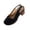 Black, variant on Women's Sandals Closed Toe Block Heels Pumps with Buckle Slingback Platform Chunky Slip On Work Party Dress Shoes Black Size 7