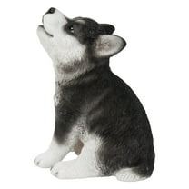 Hi Line Howling Husky 681” Gift Polyresin Figurine
