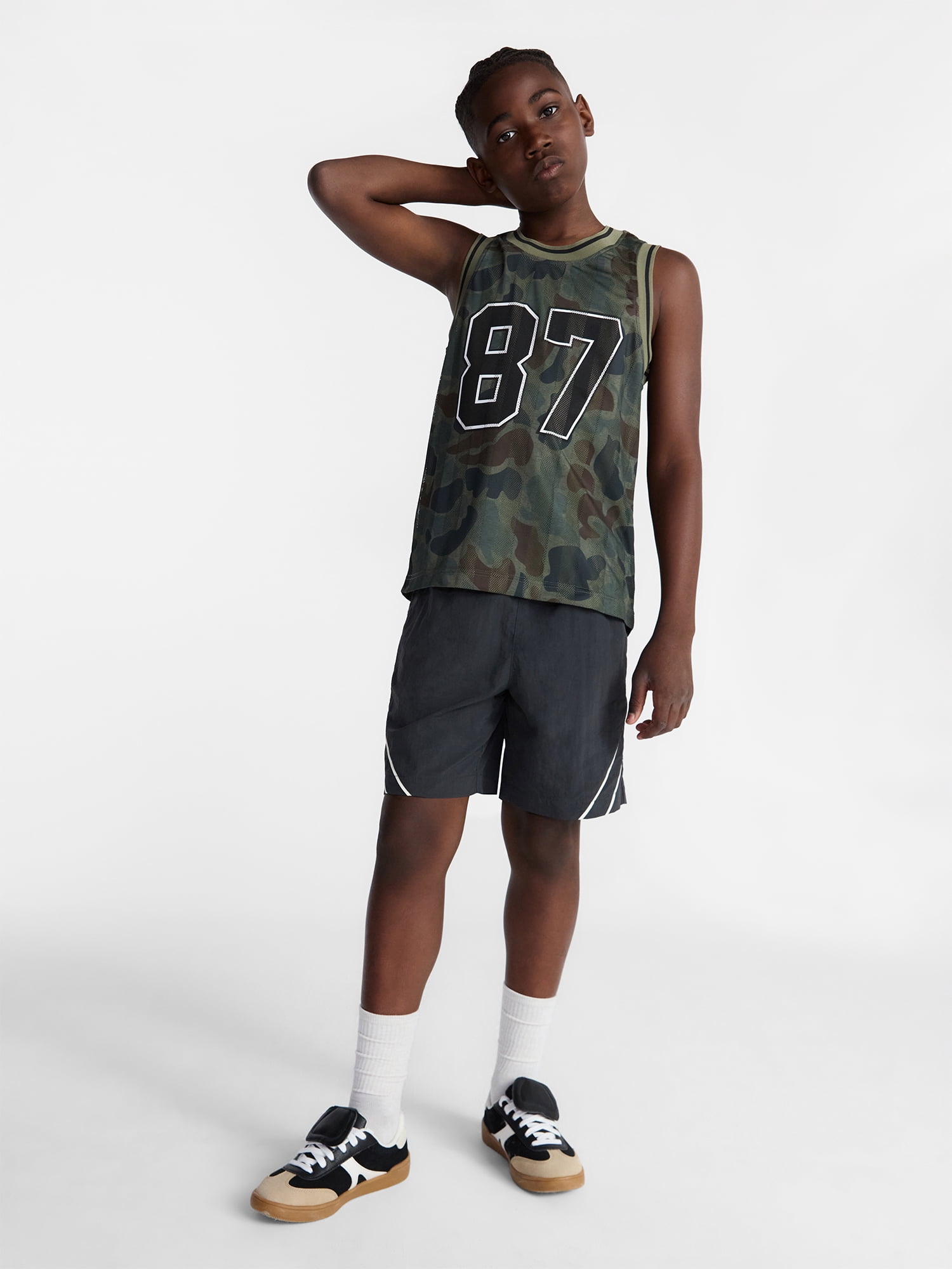 Weekend Academy Boys Mesh Tank Top, Sizes 4-18