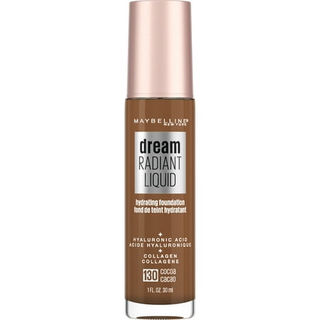 Maybelline Dream Radiant Liquid Medium Coverage Hydrating Foundation Cocoa 1 fl. oz.