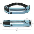 thumbnail image 6 of Waistband Running Belt for Phone Holder, Runner Pocket Pouch for Women Men Wallking Fitness Jogging Workout Gym Sports Travel Exercise Blue, 6 of 7
