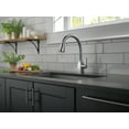 thumbnail image 6 of Delta Mateo Single Handle Pull-Down Kitchen Faucet with Shield Spray Technology in Arctic Stainless 9183-AR-DST, 6 of 7