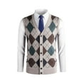 thumbnail image 2 of Christmas Sweaters for Women Men's Autumn And Winter 2025 Sleeveless Knitted Oversized Woolen Vest Sweater Vest Casual Sweater Ugly Christmas Sweaters, 2 of 3
