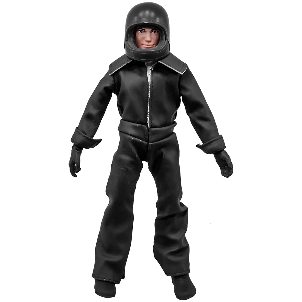 Black Race Car Driver 8 Inch Action Figure