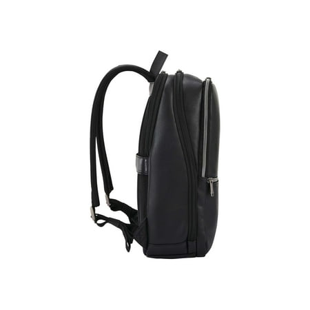 Samsonite - Classic Leather Slim Backpack for 14.1" Laptop - Black