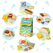 Melissa & Doug Whats for Lunch? Surprise Meal Play Food Set - FSC Certified