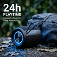 thumbnail image 4 of Portable Bluetooth Speaker Beach Vacation Essentials: Powerful Crystal Clear Sound/Dynamic Light/IPX5 Waterproof/All Day Playtime/BT 5.3/TWS Paring, Small Wireless Speaker for Outdoor|Travel|Camping, 4 of 9