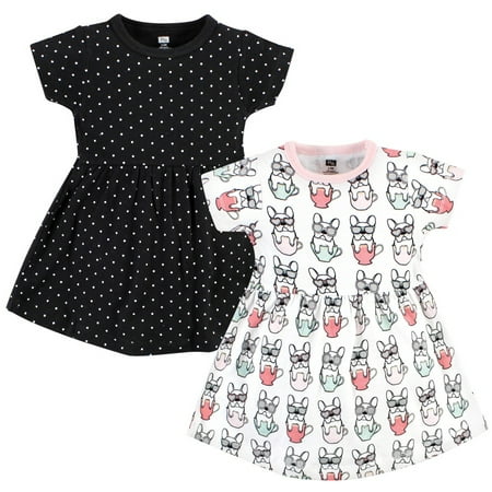 

Hudson Baby Baby Girls Cotton Dresses Bonjour 9-12 Months