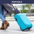 thumbnail image 4 of Foldable Drink Carrier Tote Bag, Ngxiha Leak Resistant Compartments, Ergonomic Handle Design | 4 Cup Beverage Organizer, Picnic Cooler Alternative, Car Travel, Outdoor Grocery Takeaway Carrier, 4 of 9