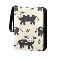 thumbnail image 2 of Game Card Storage Bag Collectible Trading Card Albums The 4-Pocket Card Binder With 50-Page Sleeve Can Hold 400 Game Cards Black Cow, 2 of 6