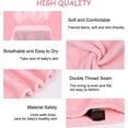 thumbnail image 2 of Fox Children's Bathrobe, Baby Plush Bathrobe, Boy/Girl Hooded, Animal Soft Warm Fleece Dressing Gown/Pajamas 0-3 Years Old80cm, 2 of 4