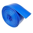 thumbnail image 4 of Gloxco 3" Inside Diameter (4-5/8" Flat Width) Blue Lay Flat Hose for Discharge or Backwash Water Transfer Applications, Reinforced PVC, 25' Length, 4 of 4