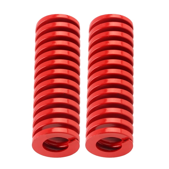 Resorte de molde rojo, 2 piezas OD 30 mm ID Resorte de troquel Resorte de molde Claridad notable