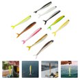 thumbnail image 3 of 10Pcs Professional Fishing Lures Wear-resistant Swimbait Artificial Fishing Equipment (Mixed Color), 3 of 8