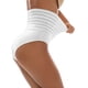 thumbnail image 4 of Ropa interior de mujer Panty de algodón de cintura alta Ropa interior de niña Ropa interior elástica y transpirable, Blanco, XL Vogacara AP001007-04, 4 of 7