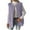Purple, variant on Sweater Vest for Women Double-Sided Velvet Cardigan Pocket Round Neck Sleeveless (Dark Gray 2XL)