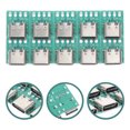 thumbnail image 3 of 12 Pcs Carte Connecteur USB C DIY 3.1 PCB Convertisseur Module de Support pour Câble, 3 of 8