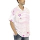 thumbnail image 3 of Camisas De Mezclilla Para Hombre Camisas estampadas para hombre, camisas de playa con botones de manga corta para hombre (Purple, L), 3 of 7