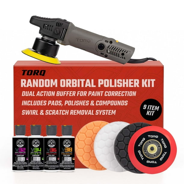Pulidora orbital aleatoria Chemical Guys TORQX 700W - 9 unidades