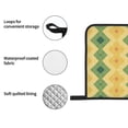 thumbnail image 6 of YFYANG Oven Mitts and Pot Holders Sets 4 Pieces, Non-Slip Heat Resistant Stylish Geometric Stripes Kitchen Glove Pot Mat for Cooking and Baking, 6 of 8