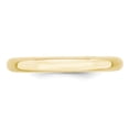 thumbnail image 2 of Primal Gold 10 Karat Yellow Gold 3mm Standard Comfort Fit Band Size 5.5, 2 of 6