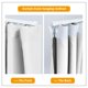 thumbnail image 5 of Cortinas separadoras de ambientes Hoeflife, opacas, blanco grisáceo, 150 x 275 cm, 5 of 7