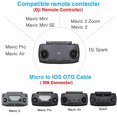 thumbnail image 4 of Cable de mando a distancia DJI micro USB de 30 cm a iOS para iPhone 14 Pro, 4 of 7