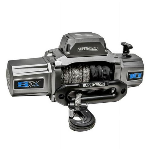 Graphite SX10000 Synthetic Rope Winch - 10000 lbs