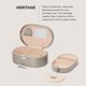 thumbnail image 2 of Joyero WOLF Heritage Oval Chelsea con cerradura y llave, 2 of 6