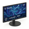 thumbnail image 2 of Monitor LED Qtouch 19 Pulgadas Resolución 1440 x 900 HD HDMI VGA 60Hz Negro, 2 of 6