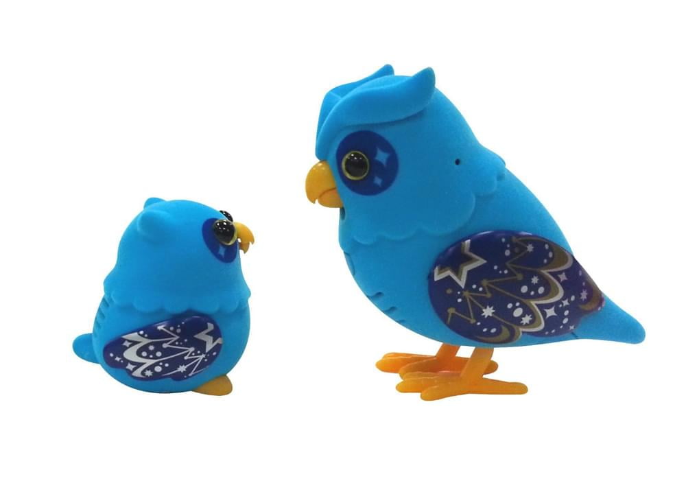 Little Live Pets Tweet Talking Owl And Baby Nightstar Family 2Pack