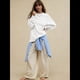 thumbnail image 5 of Sudadera con Capucha de Cuello Redondo y Forro Extragrande para Mujer, Lindas Camisetas de Larga, Ropa Preppy para Adolescentes (2025) M, 5 of 8