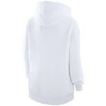 thumbnail image 3 of Women's G-III 4Her by Carl Banks White Kansas City Chiefs City Graphic Team Fleece Pullover Hoodie, 3 of 5