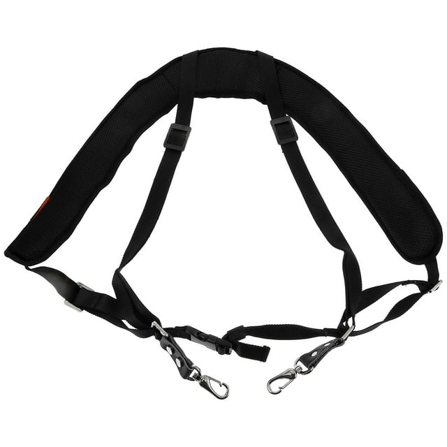 EXHUMKY 1Pack Musical Instrument Carrying Strap Black Air Mesh Secure Holding for African Drum