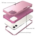 thumbnail image 3 of Compatible Con Apple Iphone 11 Fundas Resistentes Con Funda Protectora [A Prueba De Golpes] Para Iphone 11, Rosa Roja, 3 of 5