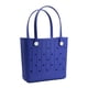 thumbnail image 2 of Bolsa de Playa Grande de Goma CXY para Mujer, Tote Lavable de EVA Azul, 2 of 9