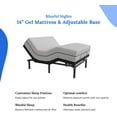 Nights e4 King Adjustable Bed Base Frame with Massage AntiSnore Zero