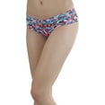 thumbnail image 6 of ToBeInStyle Women's Pack of 6 Laser Cut Assorted Print Bikini Panties, 6 of 6