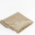 thumbnail image 1 of Ensemble de 2 Nappe Beige Délavé avec Franges, 1 of 1