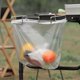 thumbnail image 4 of Trash Can Bracket Dustbin Cage Garbage Bag Holder Table Rack Trash Bag Holder, Hanging Trash Bag Holder Trash Bag Rack Silver, 4 of 4