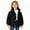 Black, variant on IVEYRTF Childrens Solid Color Corduroy Stand Collar Jacket with Pockets Thickened Casual Winter Warm Long Sleeve No Hood Outerwear Coats for Kids Boys and Girls(Black,4-5 Years)