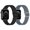 brick blue+black, variant on LEIXIUER 3 Pack Slim Stretchy Compatible with Apple Watch Bands 38mm 40mm 41mm 42mm 44mm 45mm Ultra 49mm Women,Lady Nylon Thin Elastics Wristbands Solo Loop Straps iWatch Series 8 7 6 SE 5 4 3 2 1