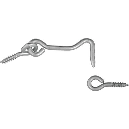 

3PC National Mfg. National Steel Hook And Eye